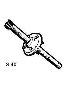 Lenkungsanbauteil S 40