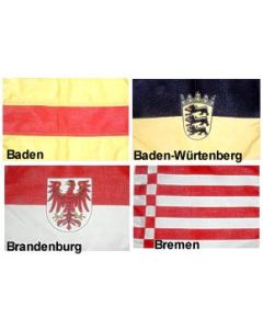 Bundeslandflag. DE 30x45 Baden