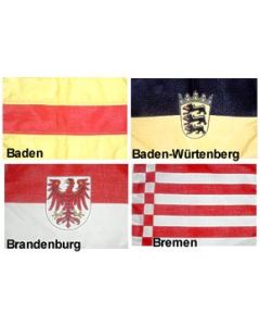 Bundeslandflag. DE 30x45 Baden