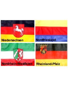 Bundeslandflag. DE 30x45 Nordrhein-Westfalen
