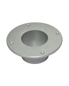 Einbaurosette zu Tischfuß - 80 mm, Mod.BARKA, alu 