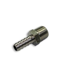 Schlauchtülle, Messing, 1/4 Zoll, 8 mm