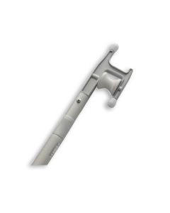Telescop-Bootshaken 120/209 cm mit Mooring-Rolle