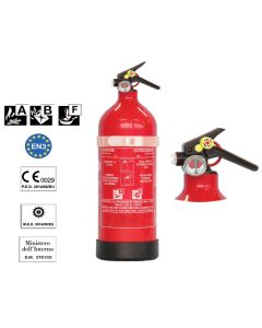 Feuerlöscher, 2l Schaum-Fettbrandlöscher, ABF
