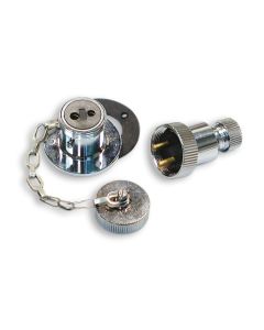 Wasserfester Stecker und Steckdose