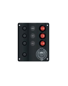 Schaltpaneel Wave mit 12 V Steckdose