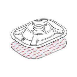 Receveur Railblaza QuikPort et 3M VHB inclus