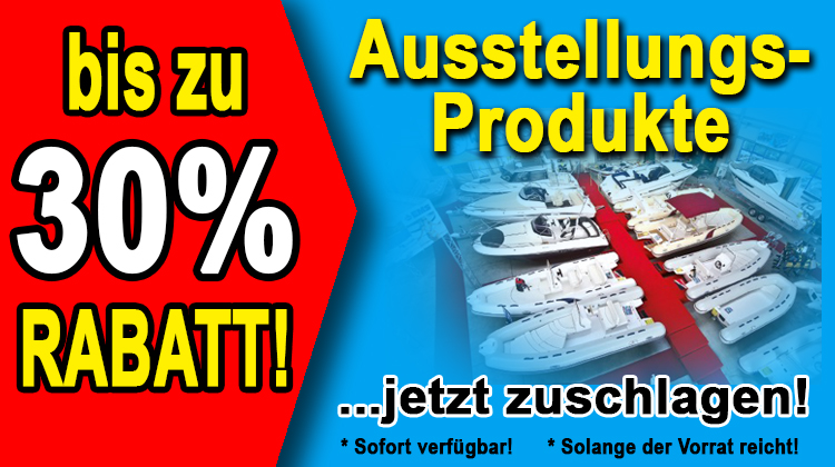 Viele Ausstellungsstücke stark reduziert