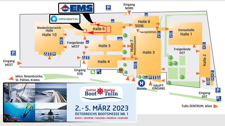 Austrian Boat Show - BOOT TULLN vom 2. bis. 5. März 2023