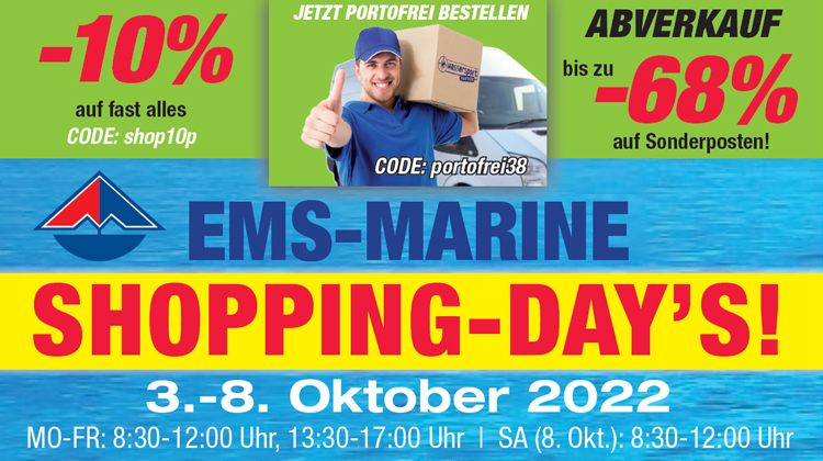 Shopping-Day's bzw. Hausmesse - das neue Herbst-Prospekt ist da!