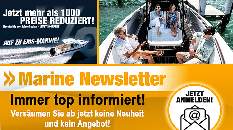 Gerne gelesen! Der EMS-MARINE Newsletter stellt sich auch bei Ihnen vor!