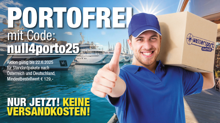 GRATIS PORTO für die nächste Lieferung